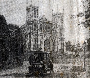Roslyn car at cathedral