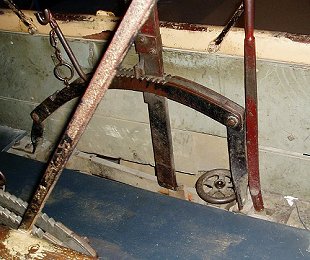 Cable Car gripper and brake levers