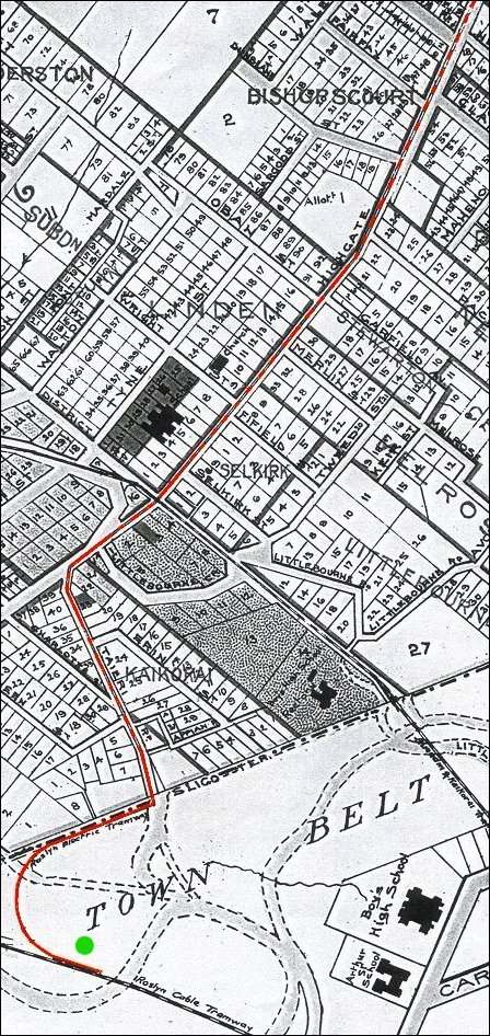 electric tram route