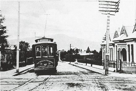 Electric Tram at Highgate
