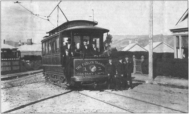 Electric Tram at Maori Hill