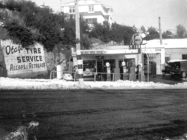 Shell Service Station 1957