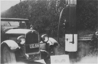 The old petrol Bowser