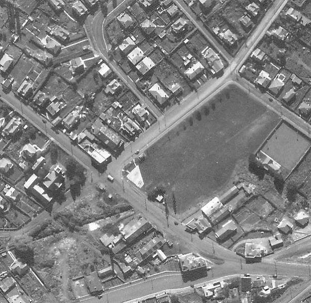 Kaikorai aerial view 1947